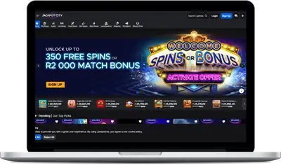 Jackpot City casino Anmeldung